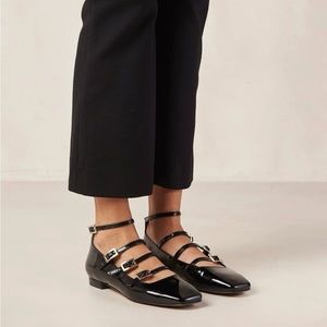 Alohas - Luke Onix Black Patent Leather Ballet Flats